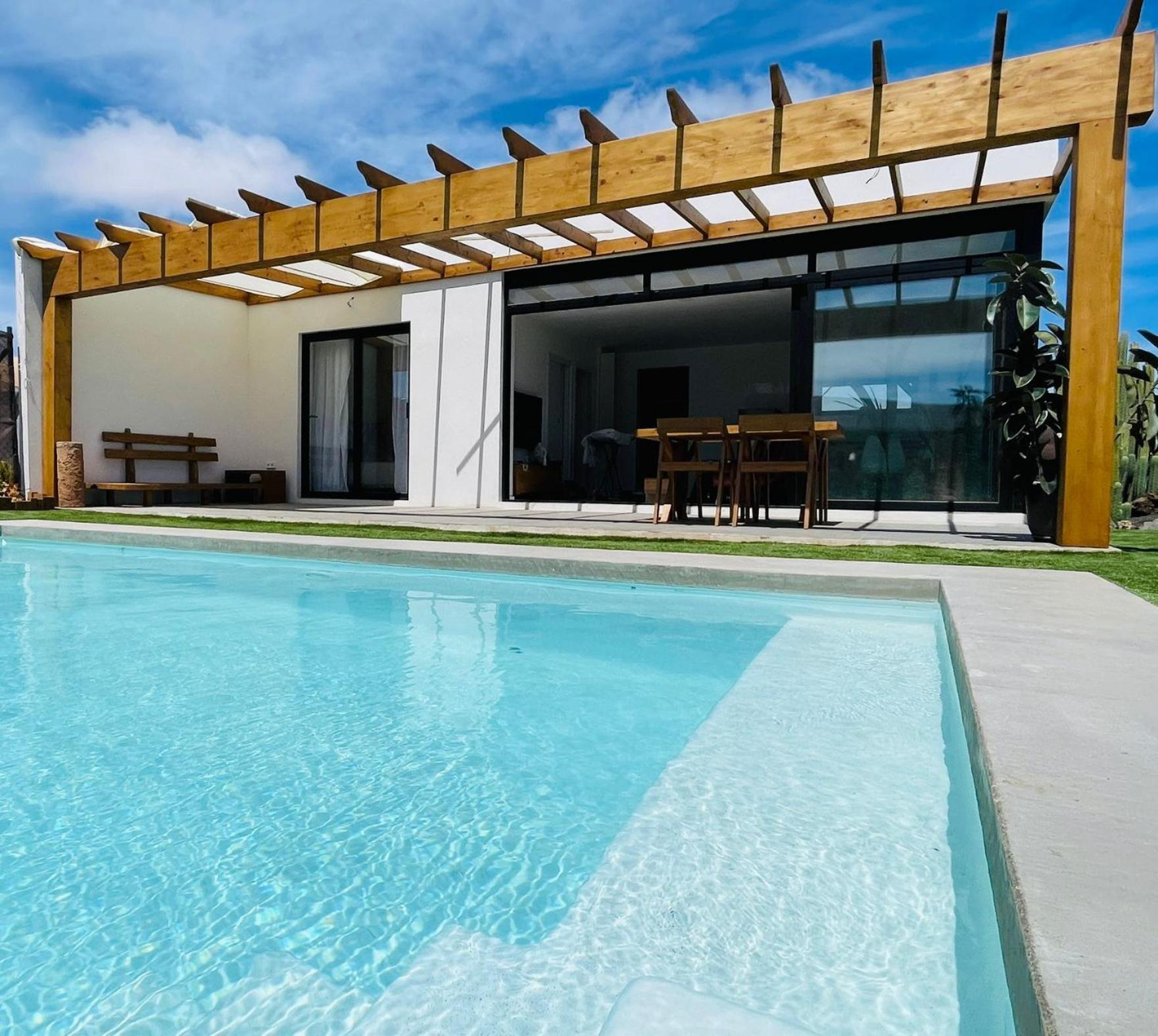 Bungalow + Piscina Independiente La Oliva Ngoại thất bức ảnh